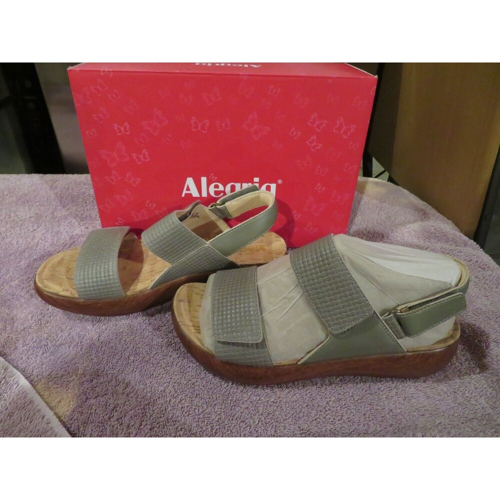 NWT Womens Woven Sage Alegria Bailee Sandals, 8 / 8.5  38